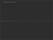 Tablet Screenshot of cambeauties.com